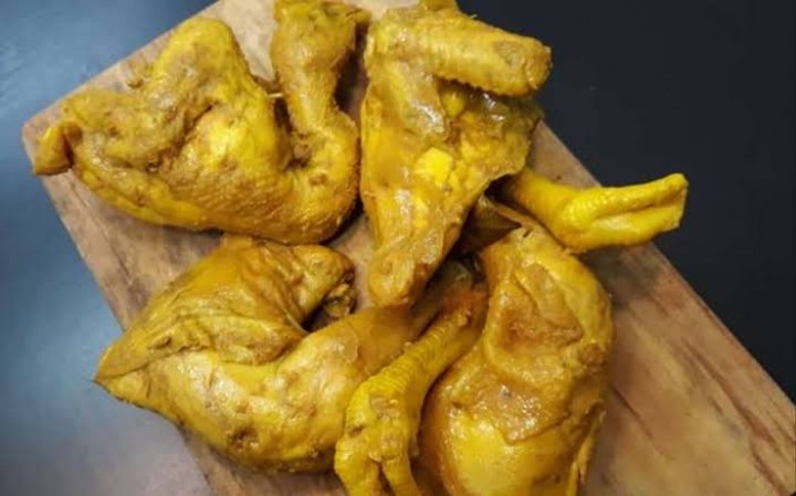 Resep Ayam Ungkep Bumbu Kuning