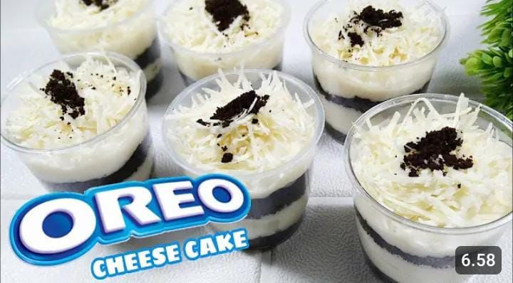 Resep Oreo Cheese Cake Simpel dan Enak!
