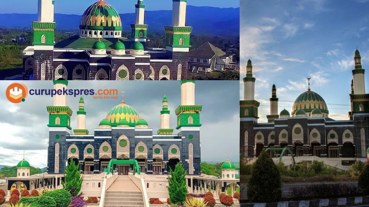 Masjid Agung Sultan Abdullah Wisata Religi di Kabupaten Lebong