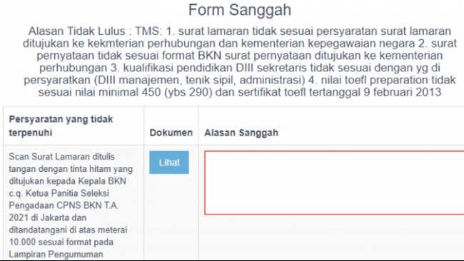 Tinggal 1 Hari Lagi, Begini Cara Cepat Ajukan Sanggah Bagi Pelamar PPPK yang TMS