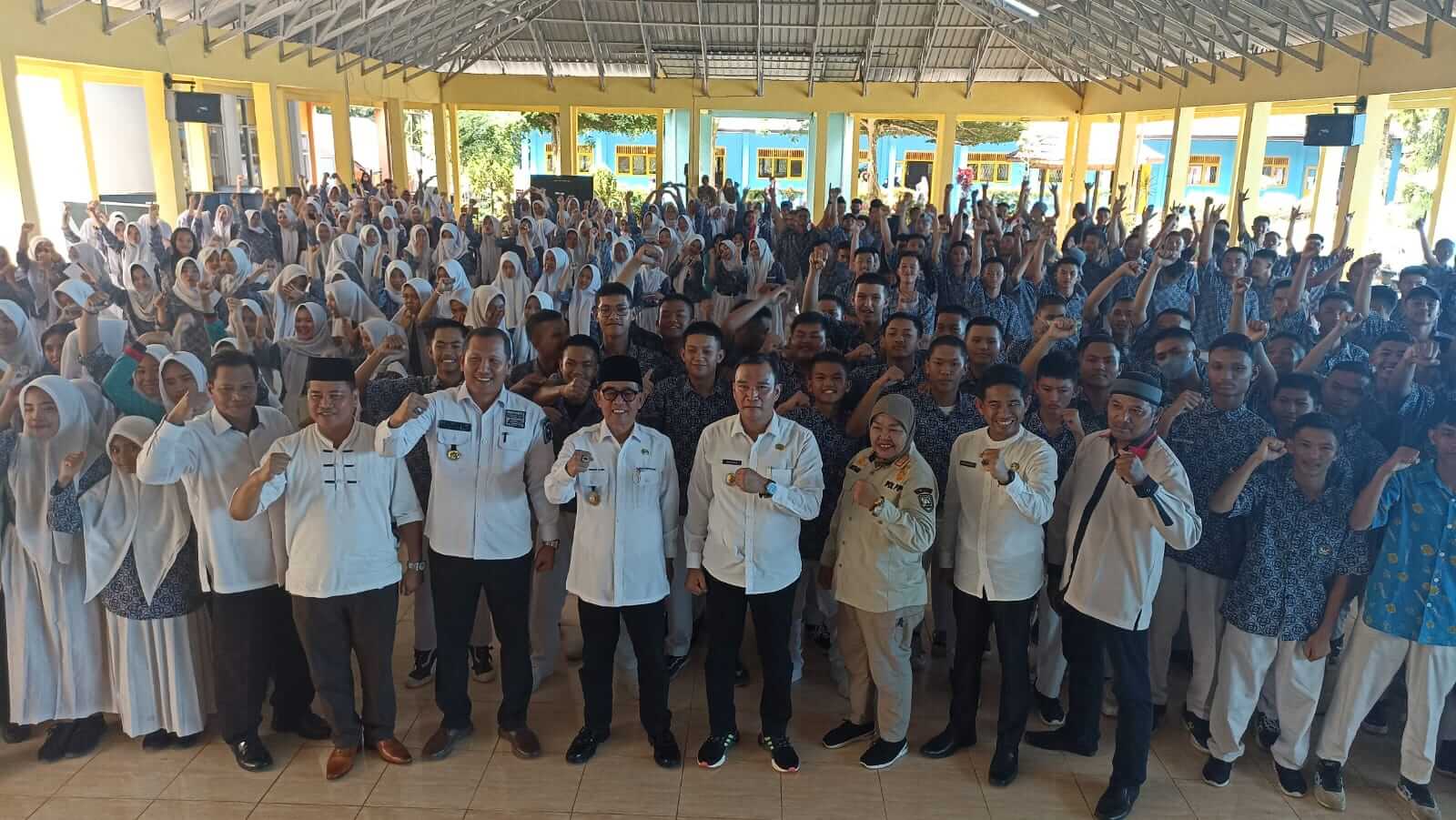 Jelang Pemilu, Ratusan Pelajar di Kepahiang Ikuti Perekaman KTP-EL