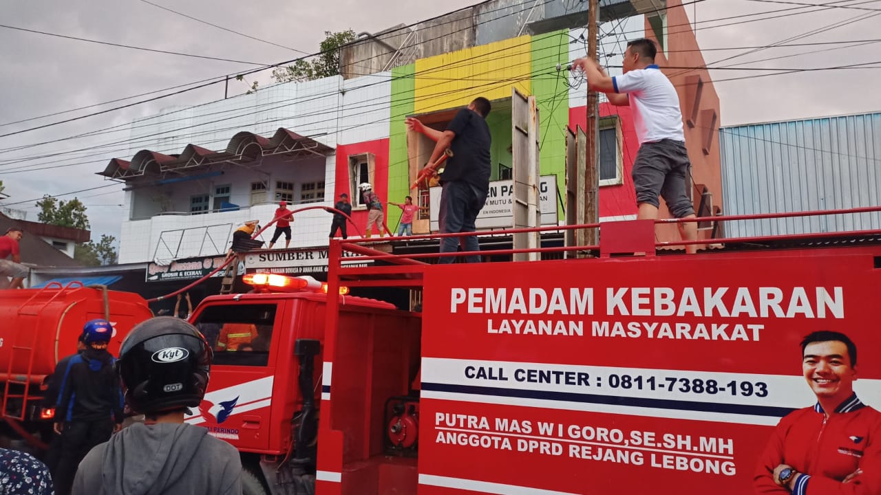 Ruko Warga Batu Bandung Terbakar, Kerugian Capai 500 Juta