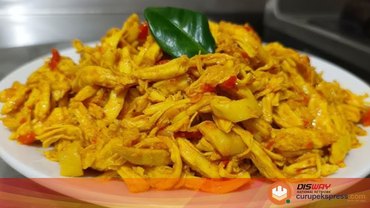 Resep Ayam Suwir Bumbu Kuning, Cocok untuk Lauk Sikecil