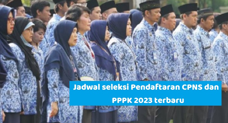 Ini Jadwal Pendaftaran CPNS dan PPPK 2023 Terbaru