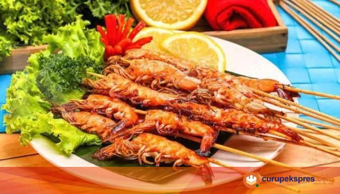 Menu Simple : Sate Udang Goreng