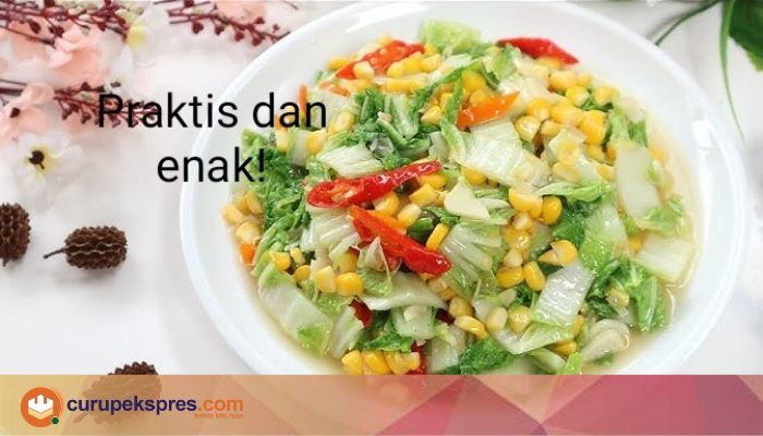 Resep Membuat Oseng sawi jagung manis