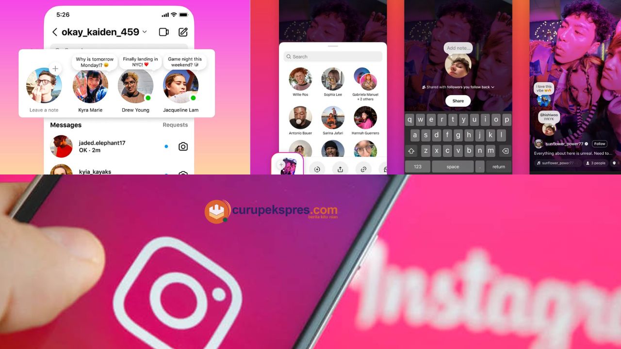 Cara Menggunakan Fitur Instagram Notes, Fitur Terbaru Instagram