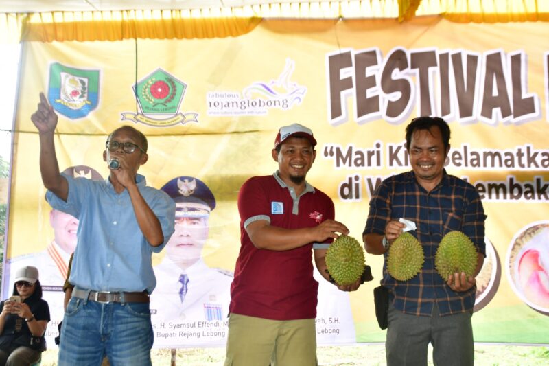 Persiapan Festival Durian Rejang Lebong Hampir 90 Persen