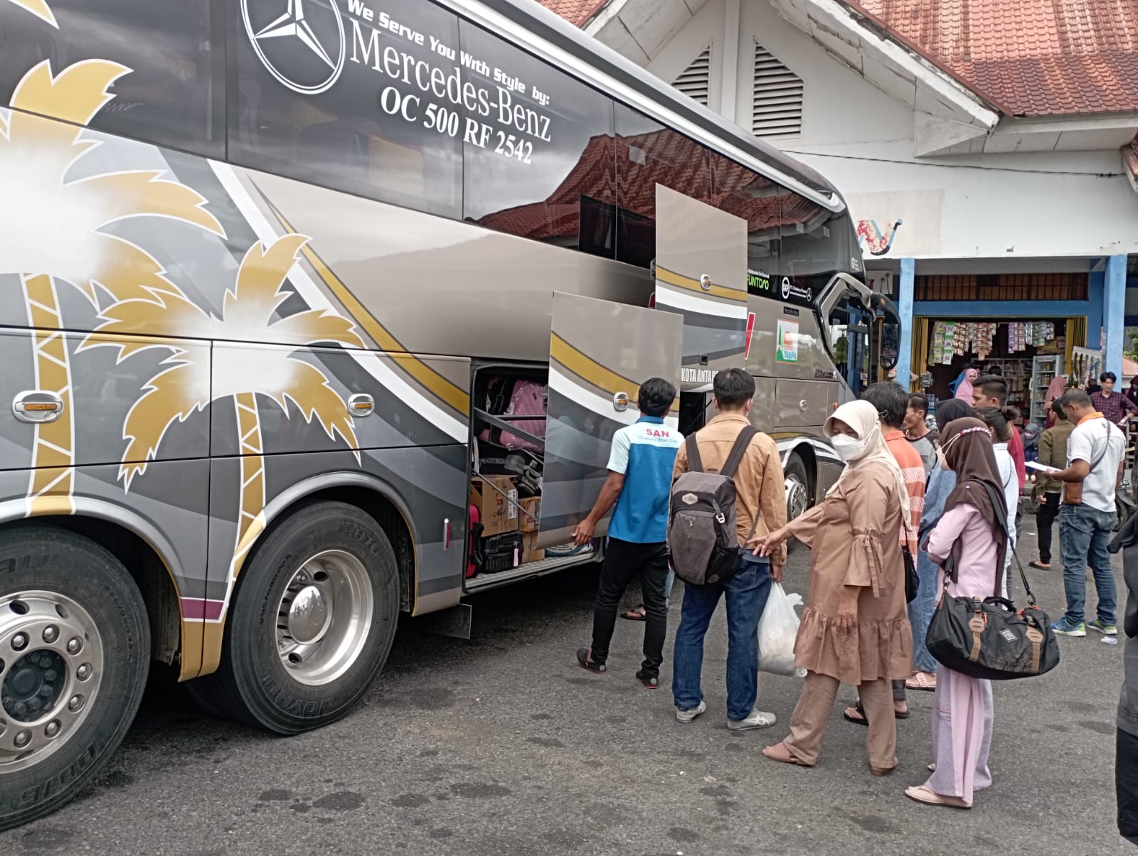 Tak Ada Tuslah, Harga Tiket Bus Menjelang Natal Stabil