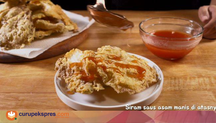 LEZAT... Ini Resep Sawi Putih Crispy Asam Manis