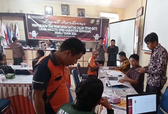  KPU Kepahiang Tetapkan 247 Bacaleg jadi Daftar Calon Tetap (DCT) Pileg 2024