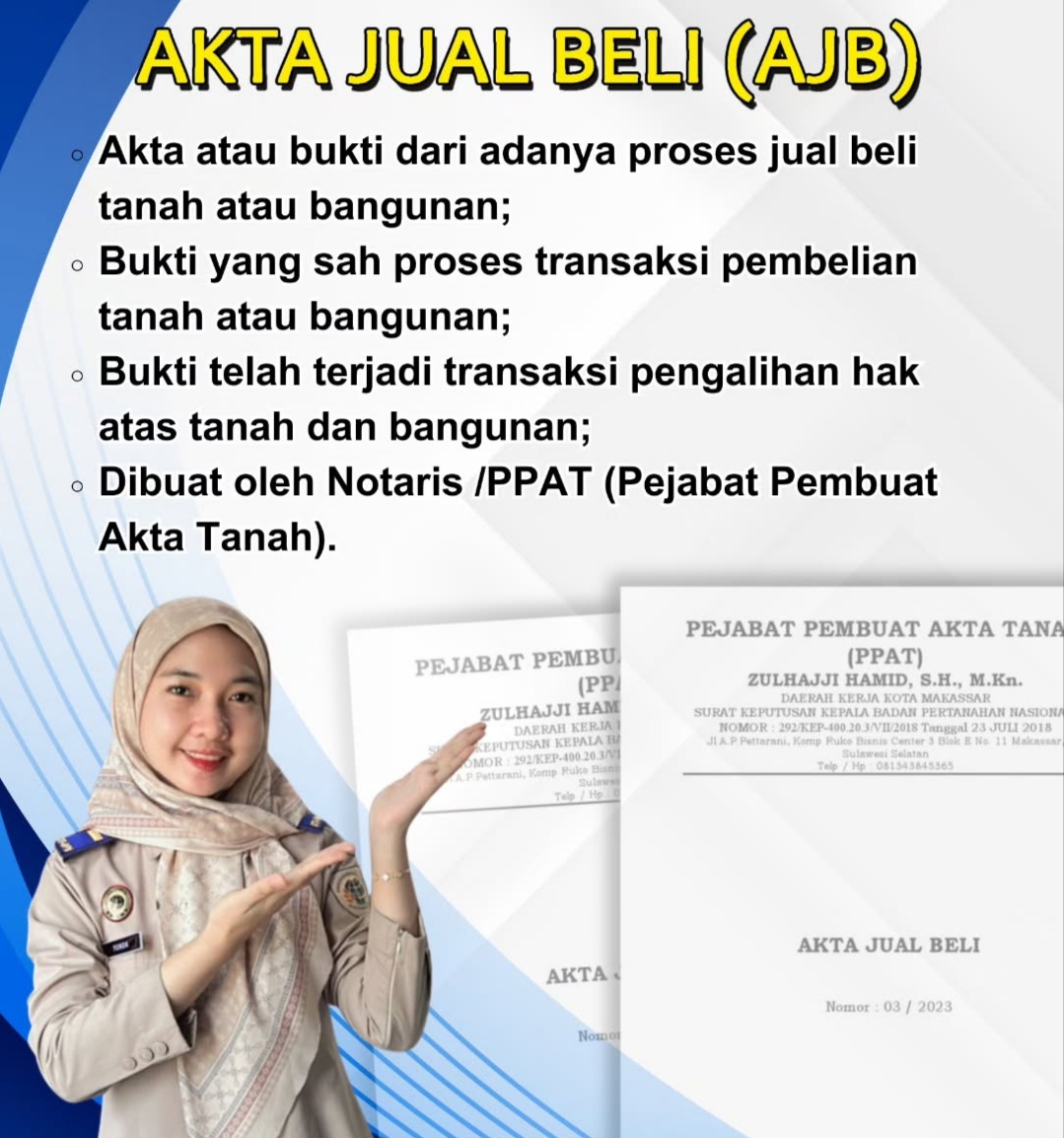 Akta Jual Beli Bukan Bukti Sah Kepemilikan Tanah