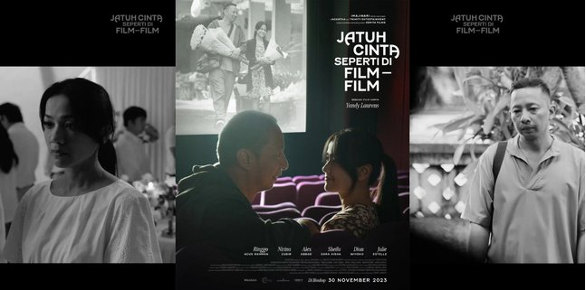 Jatuh Cinta Seperti di Film-Film : Kisah Asmara dalam Warna Hitam Putih , Berikut Sinopsisnya