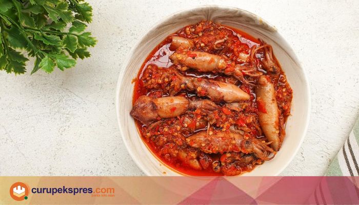 Resep Sambal Cumi Asin Simple