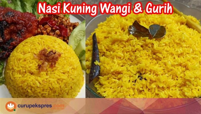 Resep Nasi Kuning Wangi Dan Gurih