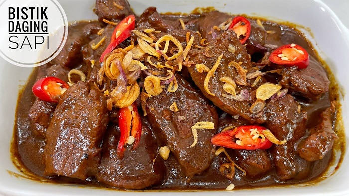 Persiapan Olahan Daging Kurban, Resep Bistik Daging Sapi 