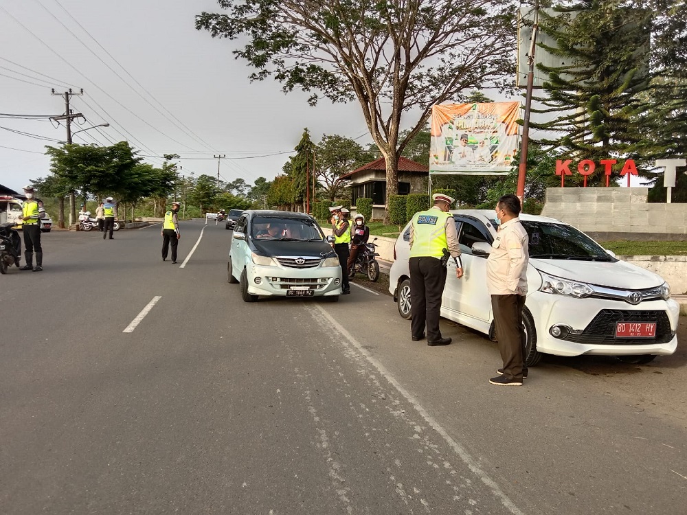 46 Kendaraan Terjaring Razia Pajak 