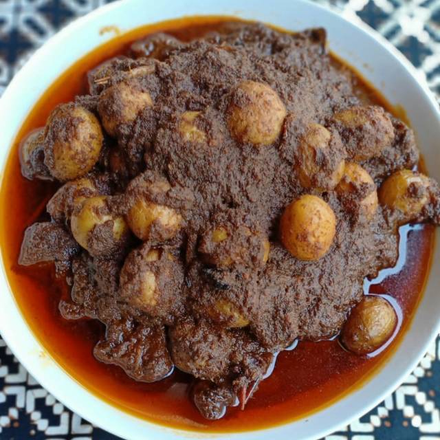 Resep Masakan Nusantara : Rendang Kentang Daging Giling 