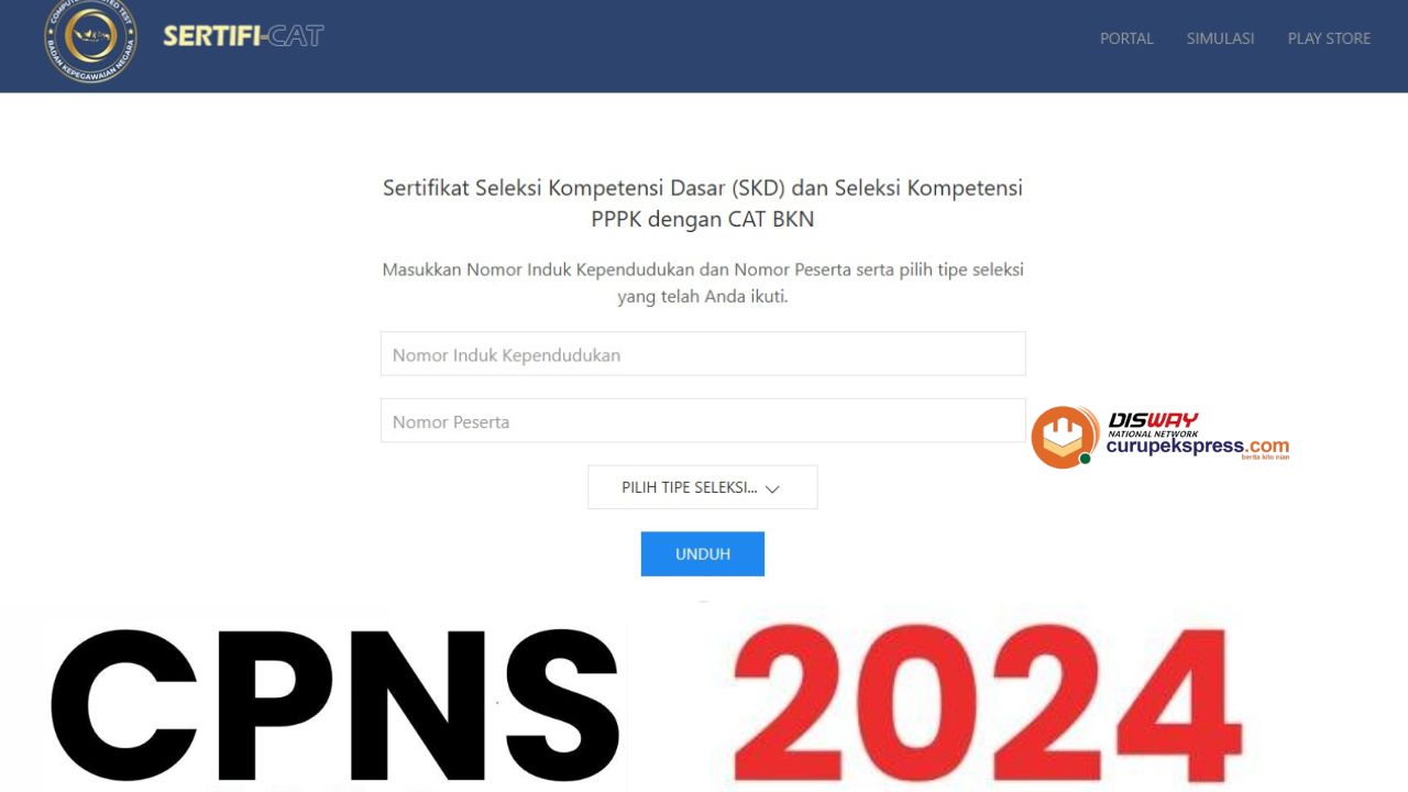 Simak! Ini Cara Melihat Nilai SKD CPNS 2024