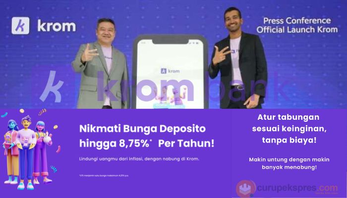 Krom Bank Digital Indonesia Membantu Generasi Muda Menabung