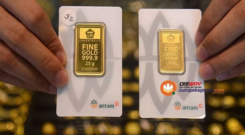 Rekor Baru! Harga Emas Antam Tembus Rp1,9 Juta per Gram