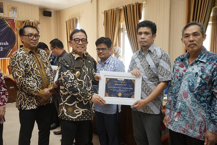 8 OPD Dapat Penghargaan TPAKD Award 2022, Tito : Kepahiang Pantas Menjadi Contoh Bagi Kabupaten Lain