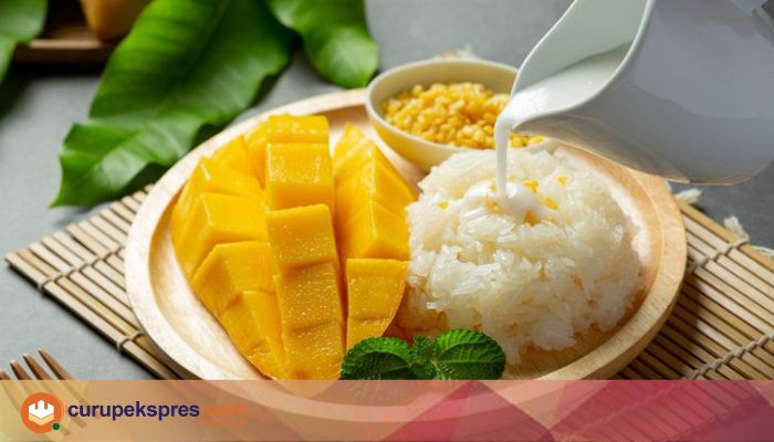 Resep Makanan Viral Mango Sticky Rice