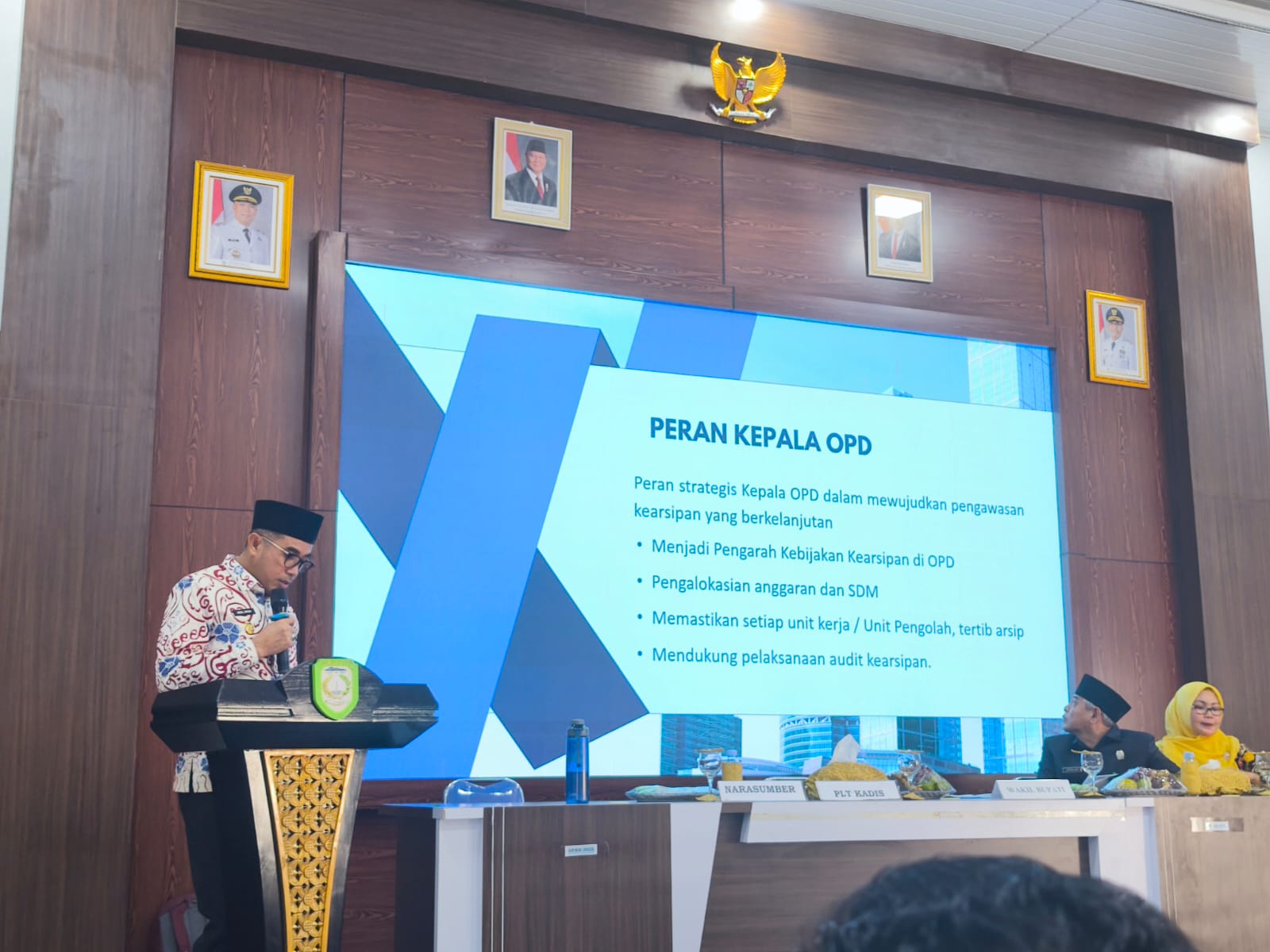 Wabup Kepahiang Pimpin Rakor Pengawasan Kearsipan, Ini Tujuannya!