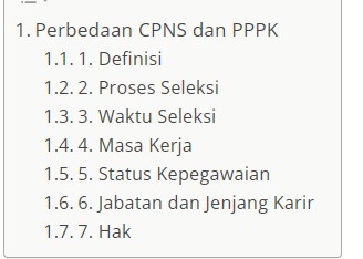 Perbedaan Status PPPK Berdasarkan UU ASN 2023 