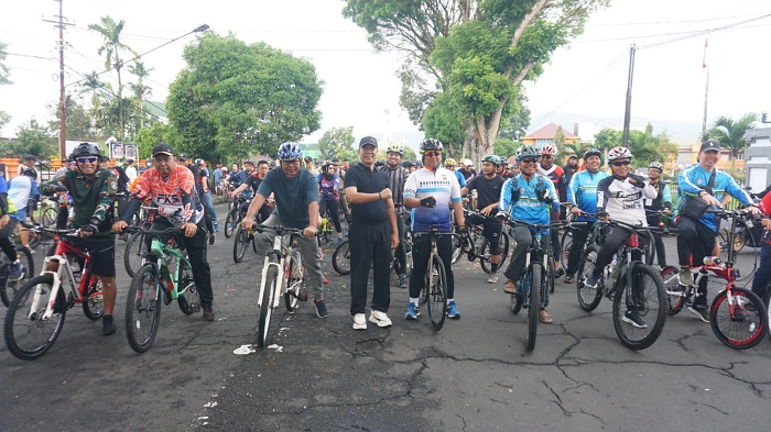 Dilepas Bupati, Ratusan Bikers Ikuti Fun Bike