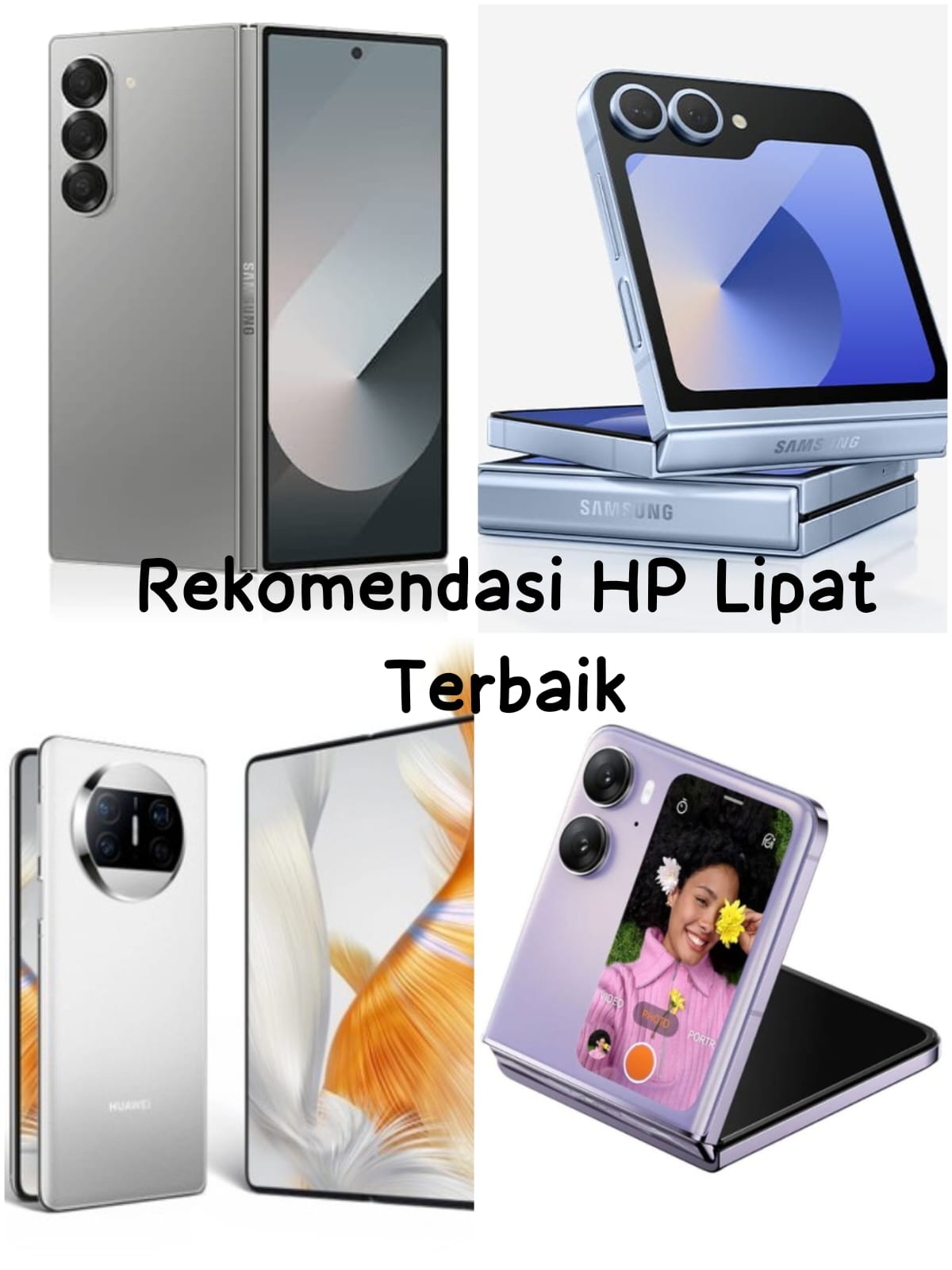 Rekomendasi HP Lipat Terbaik Pilihan Tepat untuk Teknologi Terbaru