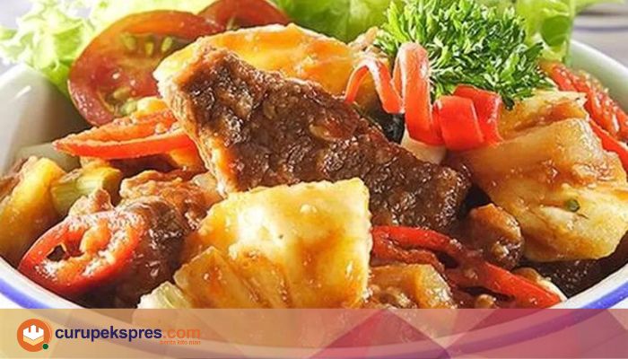 Resep Tongseng Kambing dengan Nanas