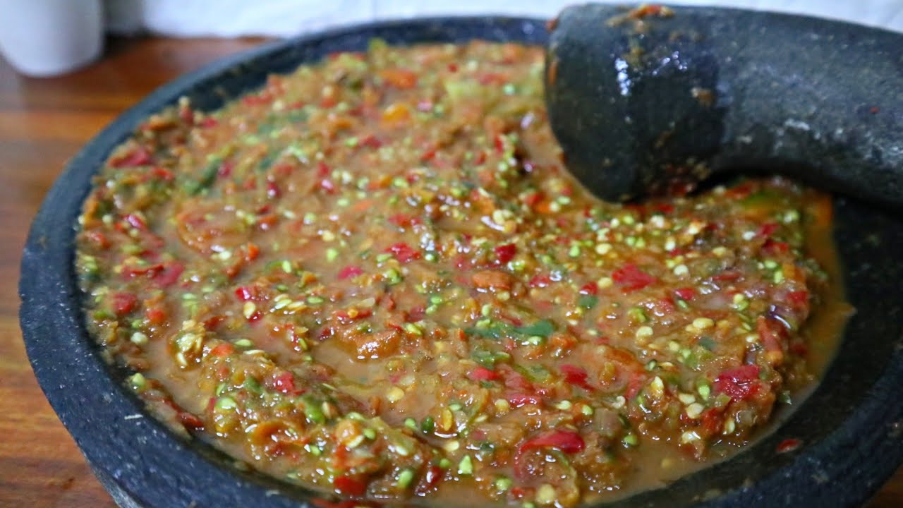 Resep Sambal Terasi Mentah