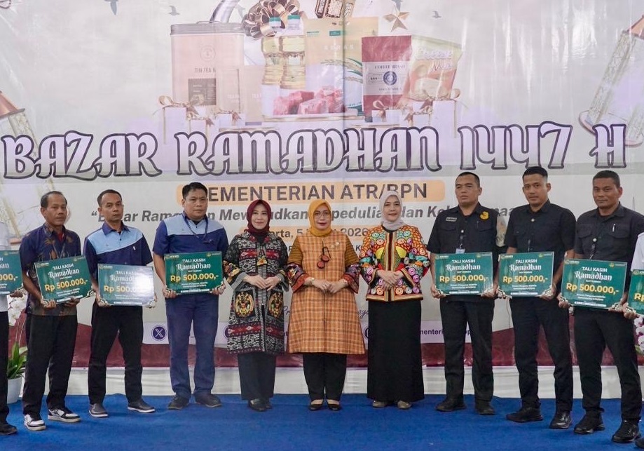  Bazar Ramadan 1447 H, Kementerian ATR/BPN Santuni Para Pegawai