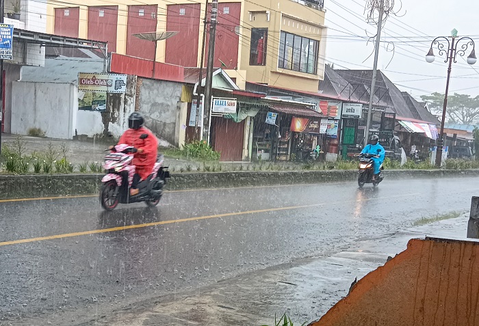 Walaupun Kemarau, Rejang Lebong Tetap Turun Hujan