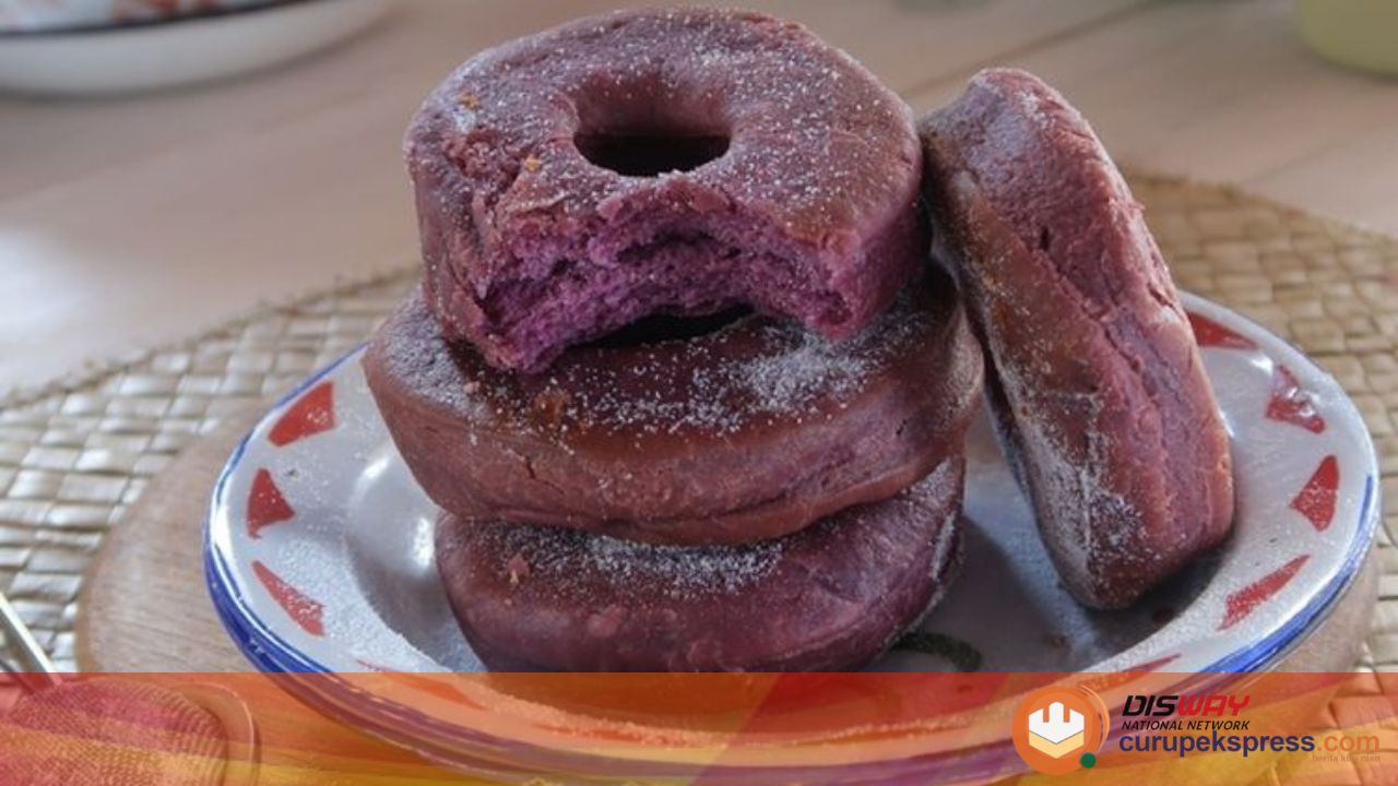 Resep Donat Ubi Ungu