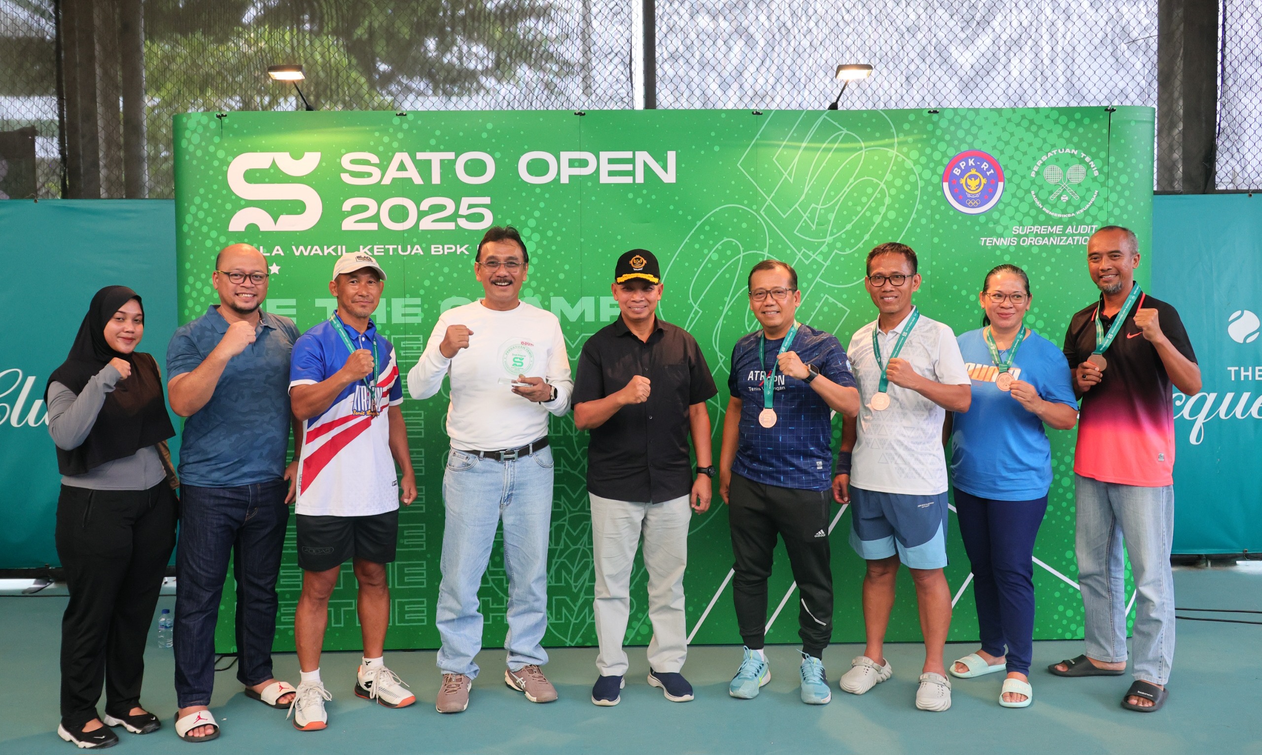 Tim Tenis ATR/BPN Ukir Prestasi di SATO Open 2025