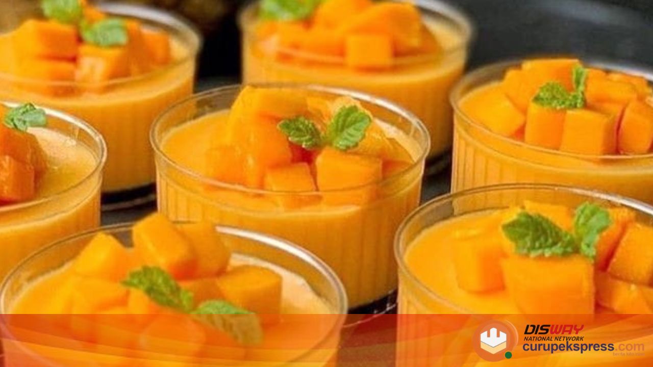 Resep Puding Mangga Segar yang Mudah dan Nikmat