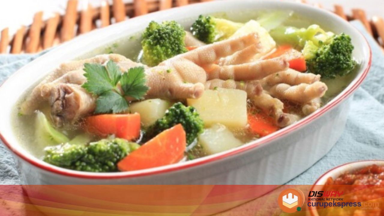 Menyegarkan dan Gurih, Ini Dia resep Sup Ceker Simple!