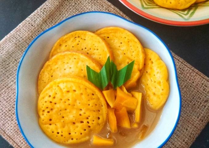 Ini Diaa!! Resep Cemilan Simple Si Serabi Labu Kuning