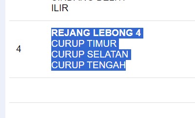 Ini 9 Caleg Terpilih dari Dapil IV Kabupaten Rejang Lebong