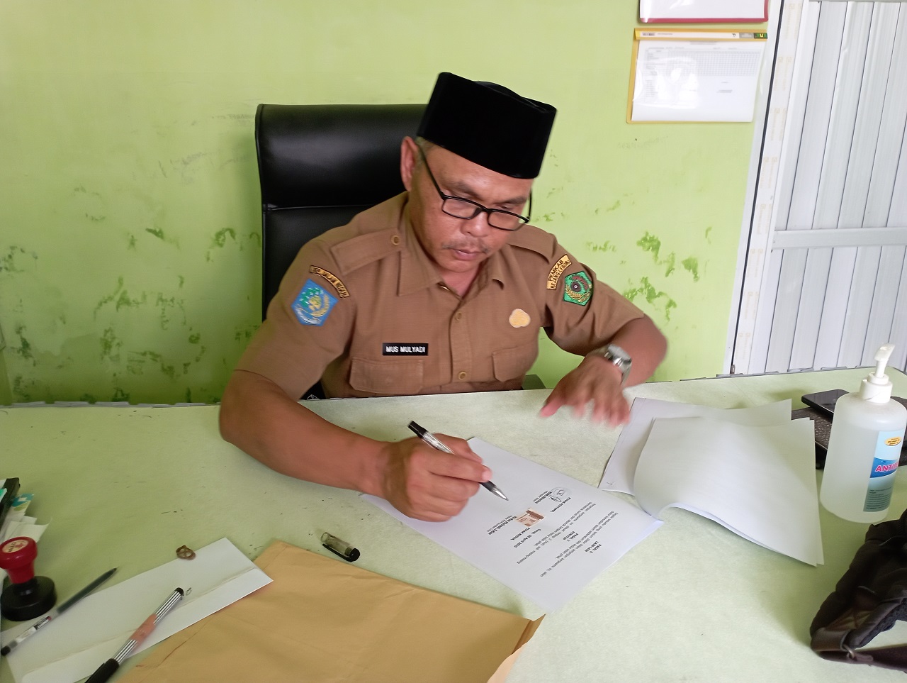 PKM Sumber Urip Tingkatan Layanan Sarpras Pustu dengan Maksimalkan ILP
