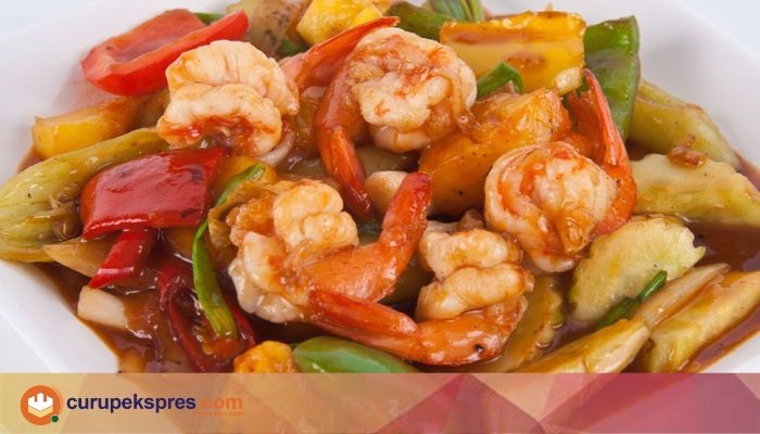 Lezat, Ide Menu Berbuka, Resep Udang Asam Manis Pedas Sederhana