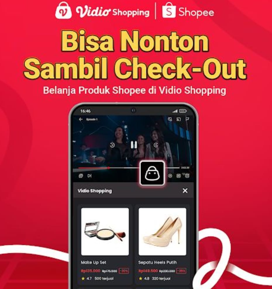 Belanja Online Kini Lebih Dekat dengan Hiburan, Vidio dan Shopee Perkenalkan Vidio Shopping