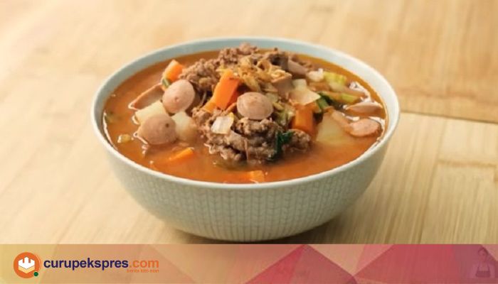 Sup Tomat Daging Iris Ala Chef Devina Hermawan, Kreasi Masakan Daging Kurban