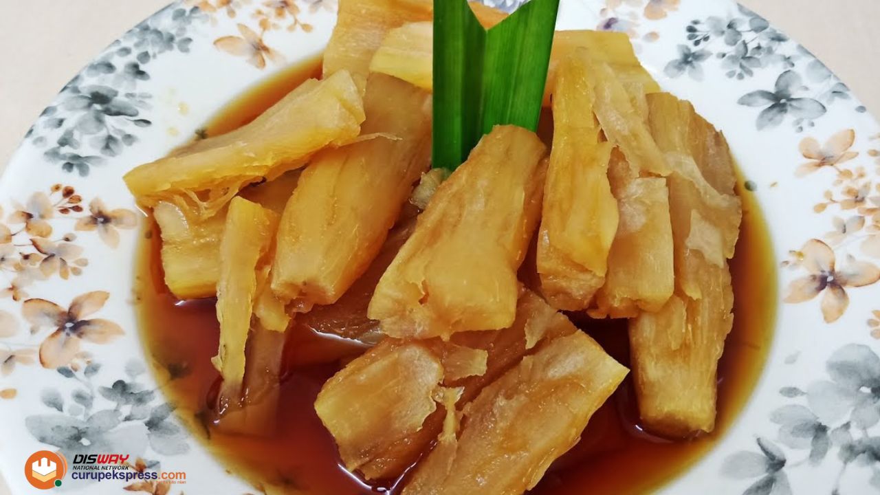 Resep Kluwo Telo  atau Singkong Gula Merah Khas Jawa