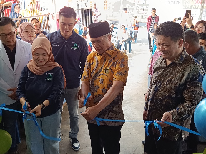 Bupati Launching Qadafi Home Care, Layanan Kesehatan Masa Kini