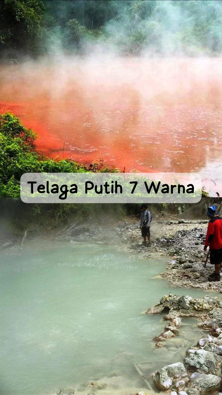 Pesona Telaga Putri 7 Warna Misteri Keindahan Alam