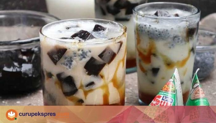 Minuman Segar Untuk Berbuka Puasa, Resep Es Cincau Menyegarkan