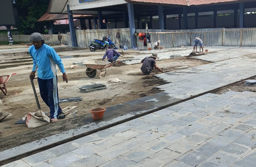 Pembuatan Jogging Track Capai Progres 50 Persen